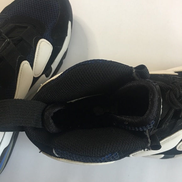 SOLD-Nike Air Max Uptempo 2 Size 8.5 Black/Navy - Picture 9 of 11